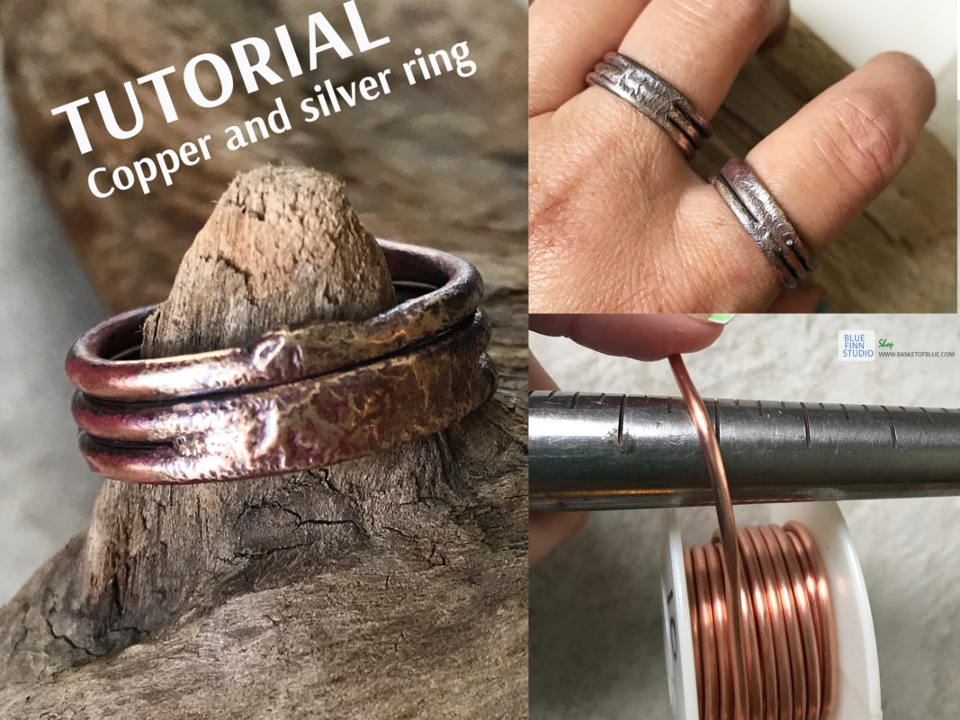 Handmade Certified Authentic by Navajo .925 Sterling Silver and Copper  Native American Ring All Products 390964735684 16979-27 (by LomaSiiva)